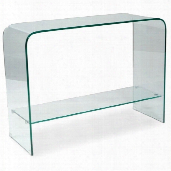 Moe's Sono Console Table In Clear