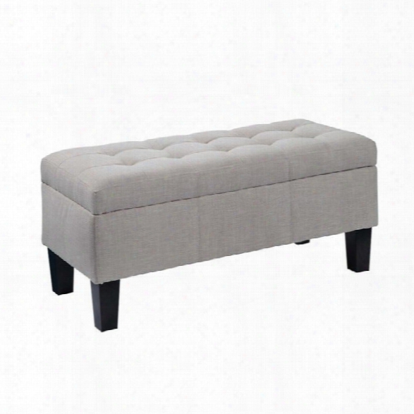 Picket House Furnishings Ziggy Storage Ottoman In Heirloom Natural