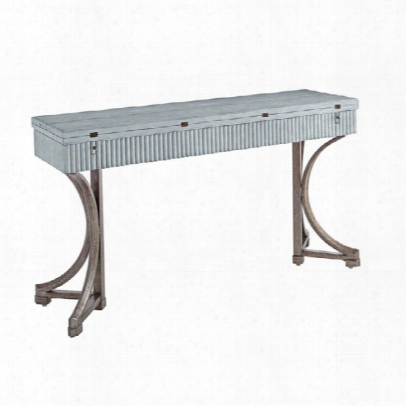 Stanley Coastal Living Resort Flip Top Console Table In Sea Salt