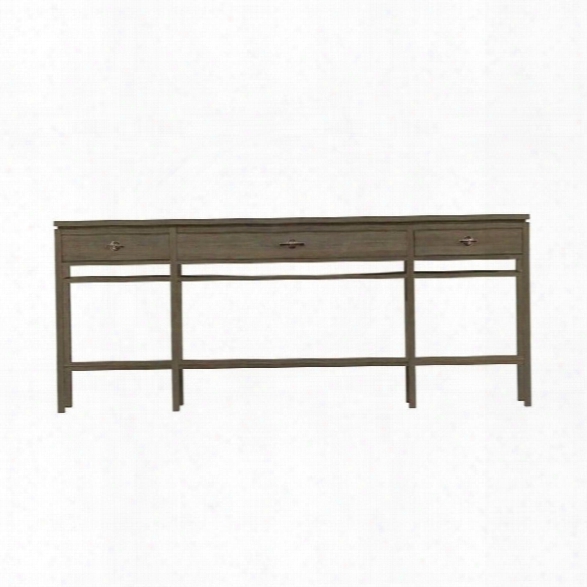 Stanley Coastal Living Resort Palisades Sofa Table In Sandy Linen