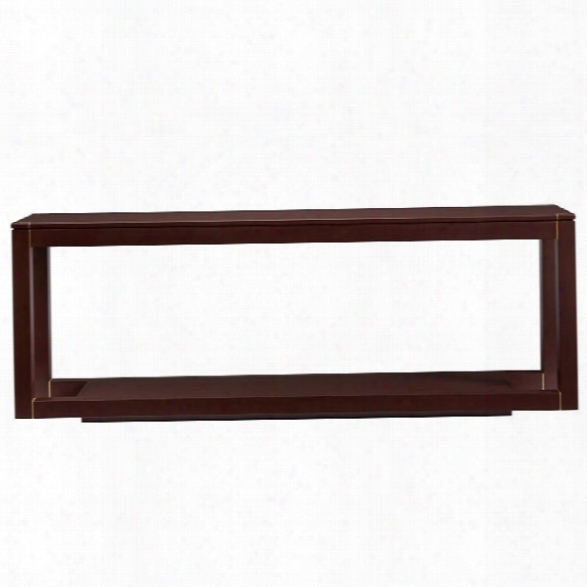 Stanley Furniture Panavista Floating Parsons Console Tabel In Garnet