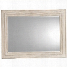 Hooker Furniture Sunset Point Landscape Mirror in Hatteras White