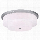 Livex Meridian Ceiling Mount in Brushed Nickel