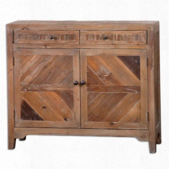 Uttermost Hesperos Reclaimed Wood Console Cabinet