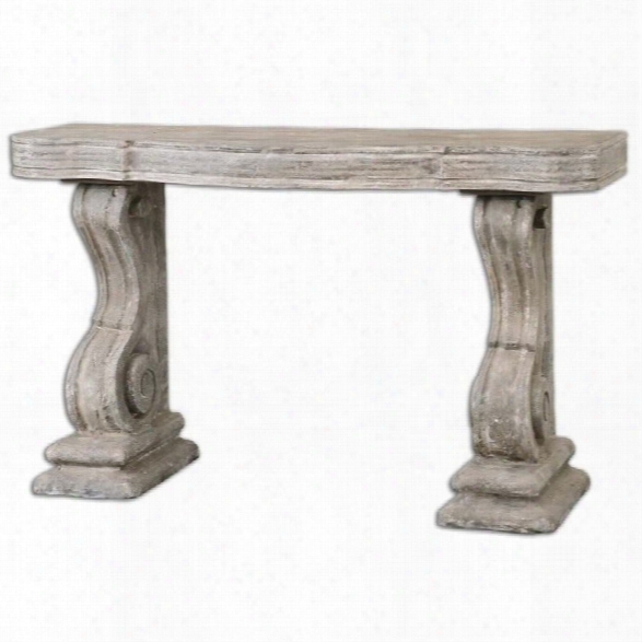 Uttermost Partemio Distressed Console Table