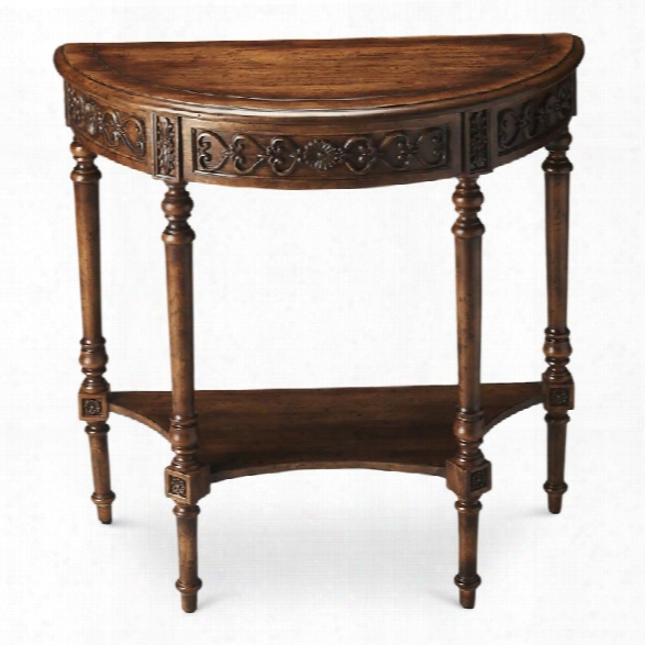 Butler Specialty Masterpiece Danelle Demilune Console Table