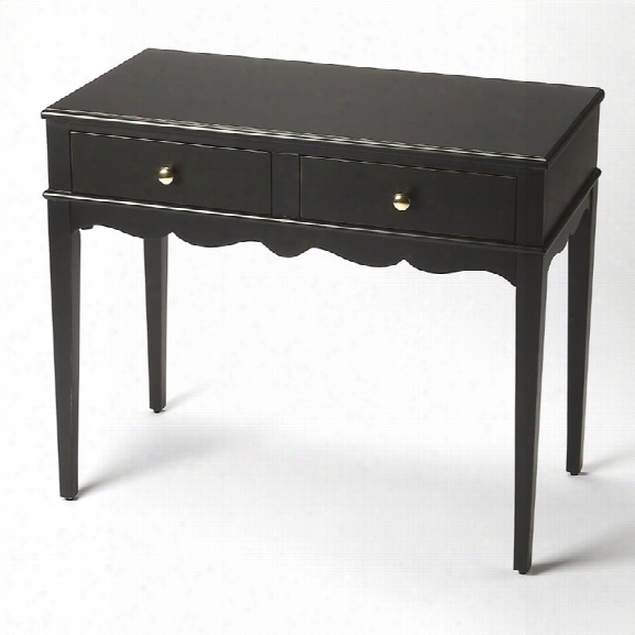 Butler Specialty Masterpiece Marisol Console Table In Black Licorice