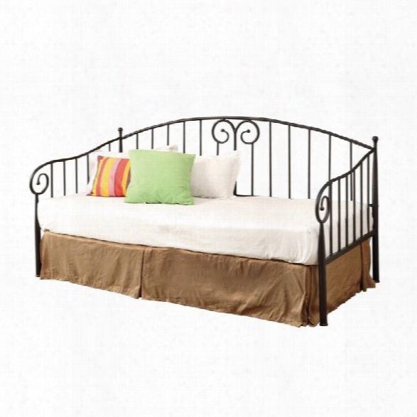 Coaster Twin Metal Daybed In Dark Bronze