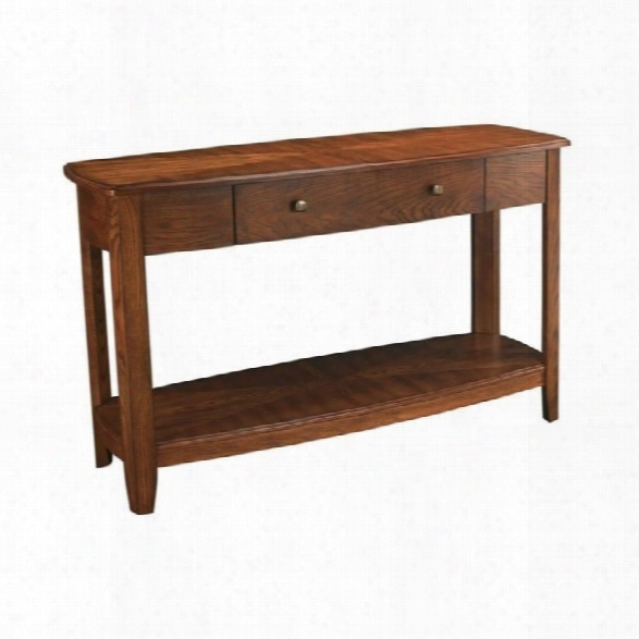 Hammary Primo Sofa Table In Brown