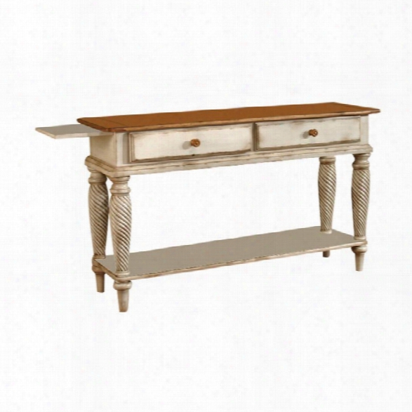 Hillsdale Wilshire Sideboard Table In Antique White