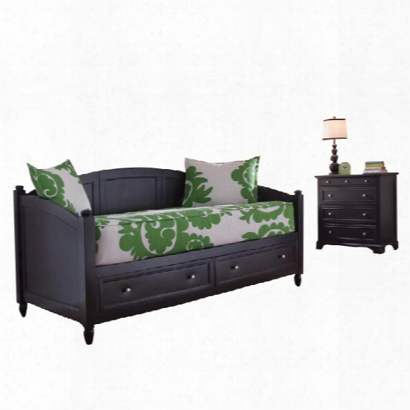 Home Styles Bedfordd Daybed And Chest In Black