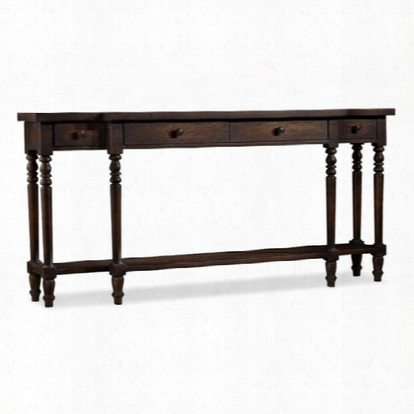 Hooker Furniture Davalle Console Table In Dark Hickory