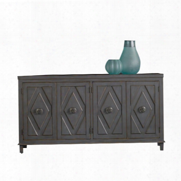 Hooker Furniture Melange Raellen Console Table In Gray