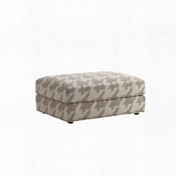 Lexington Laurel Canyon Bellvue Ottoman In Ivory