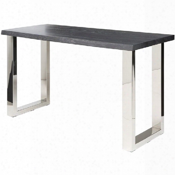 Nuevo Lyon Console Table In Oxidized Gray