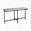 Hammary East Park Sofa Table in Gunmetal