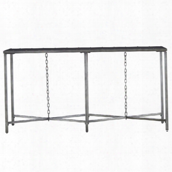 Universal Furniture Curated Eliston Console Table In Graystone