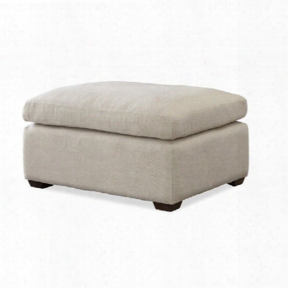 Universal Furniture Haven Upholstered Ottoman In Linen