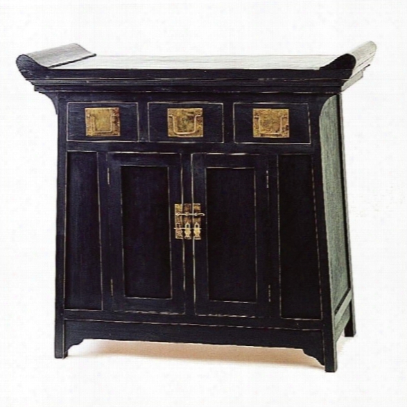 Wayborn Alter Cabinet In Antique Black