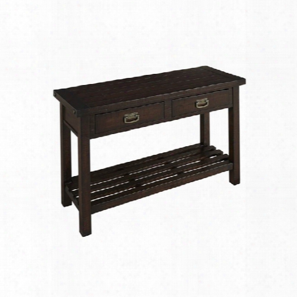 A-america Sundance Console Table In Mahogany