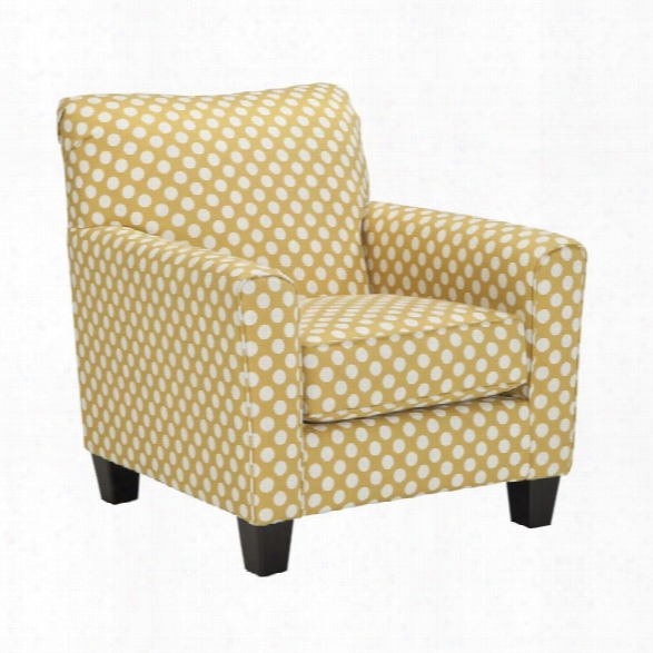 Ashley Brindon Accent Chair In Yellow