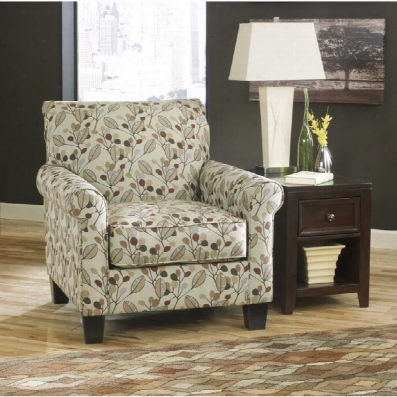 Ashley Danely Fabric Accent Chair In Dusk