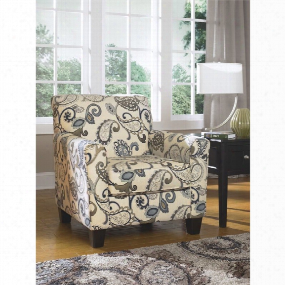 Ashley Yvette Accent Chair In Steel