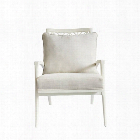 Coastal Living Oasis-catalina Accent Chair In Saltbox White