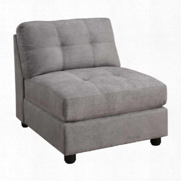 Coaster Claude Armless Chair In Dove