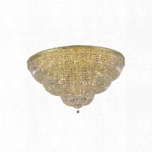 Elegant Lighting Tranquil 60 48 Light Elegant Crystal Flush Mount