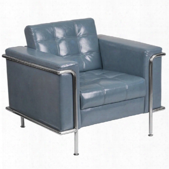 Flash Furniture Reception Chair In Gray