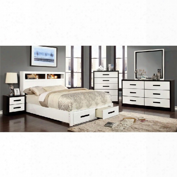 Furniture Of America Dimartino 4 Piece King Bedroom Set