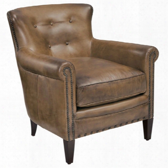 Hooker Furniture Jacob Leather Club Chair