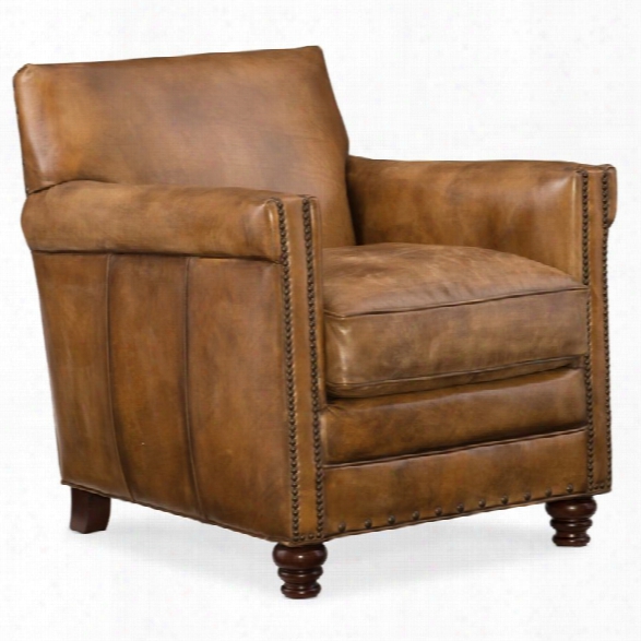 Hooker Furniture Potter Leather Club Chair