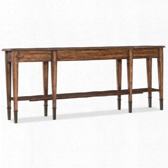 Hooker Furniture Skinny Console Table In Medium Wood