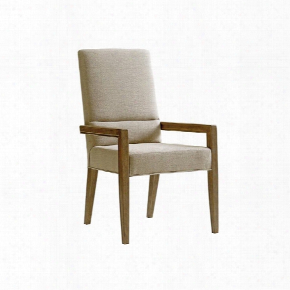 Lexington Shadow Play Metro Accent Arm Chair In Beige