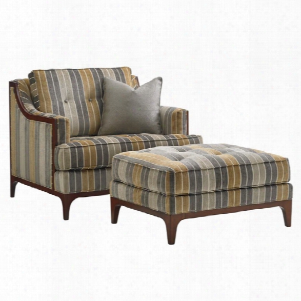 Lexington Take Five Barclay Accent Chair And Ottoman