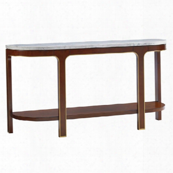 Lexington Take Five Interlude Console Table In Carrara