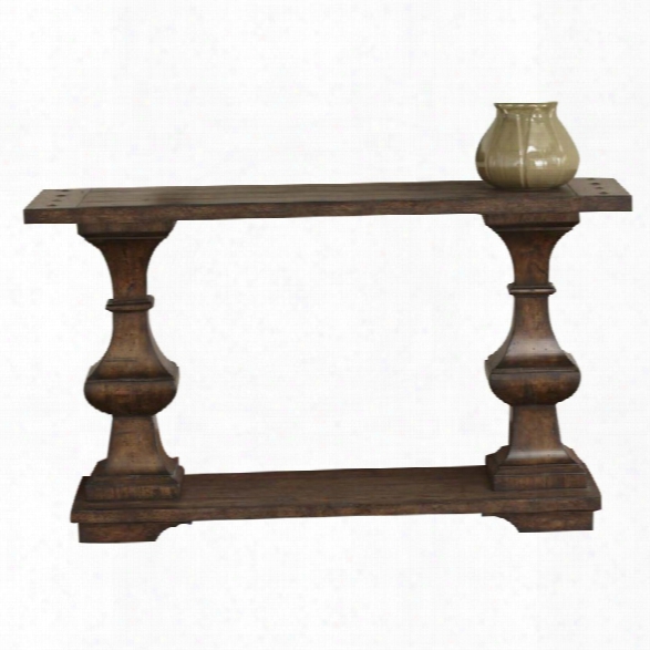 Liberty Furniture Sedona Console Table In Kona Brown