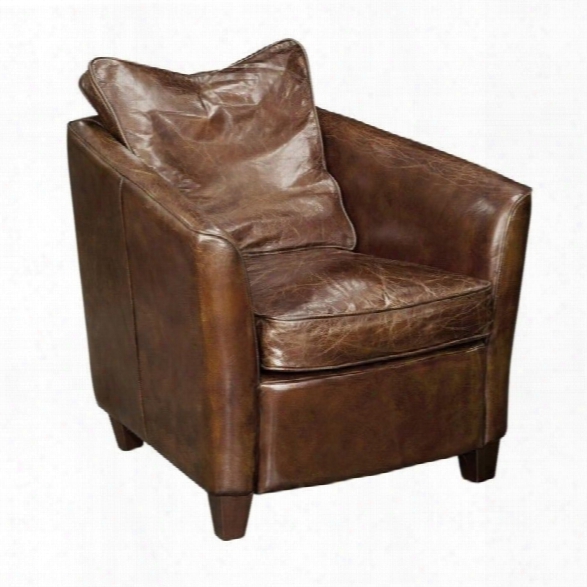 Moe's Charlston Club Chair In Brown