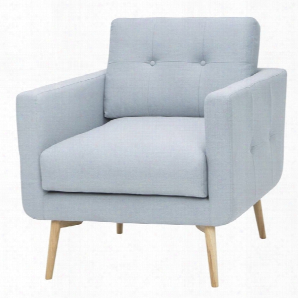 Nuevo Ingrid Accent Chair In Caribbea N Blue