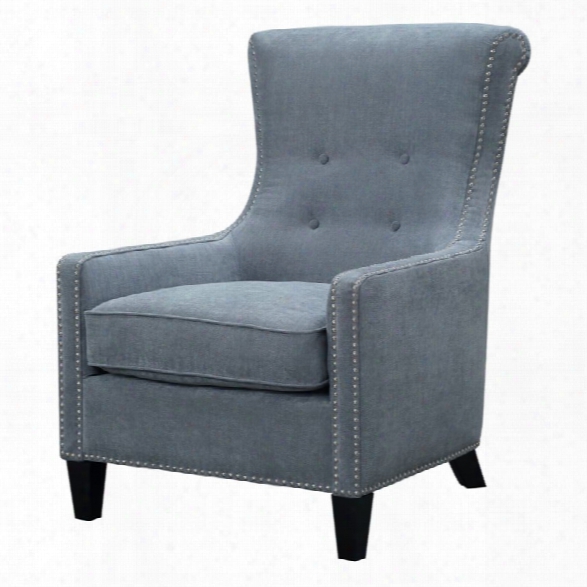 Picket House Furnishings Roger Accent Chair In Cornflower Blue