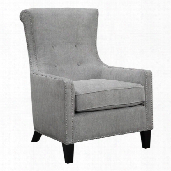 Picket House Furnishings Roger Accent Chair In Mercury