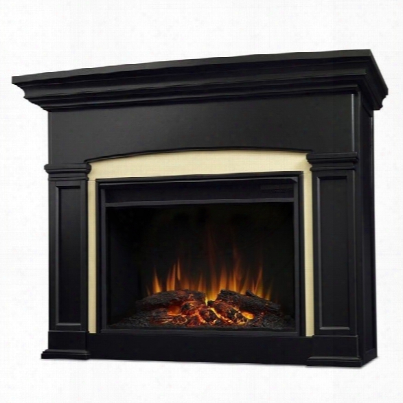 Real Flame Holbrook Electric Grand Fireplace In Black