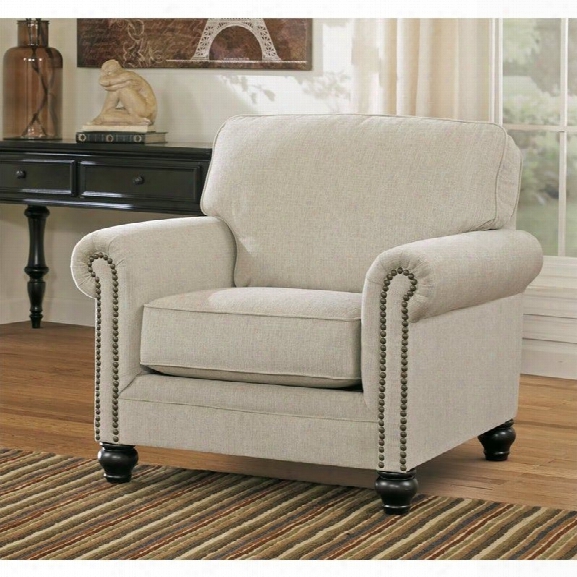 Signature Design By Ashley Furniture Milari Accent Chair In Linen