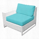 TKC Miami Right Arm Patio Chair in Turquoise