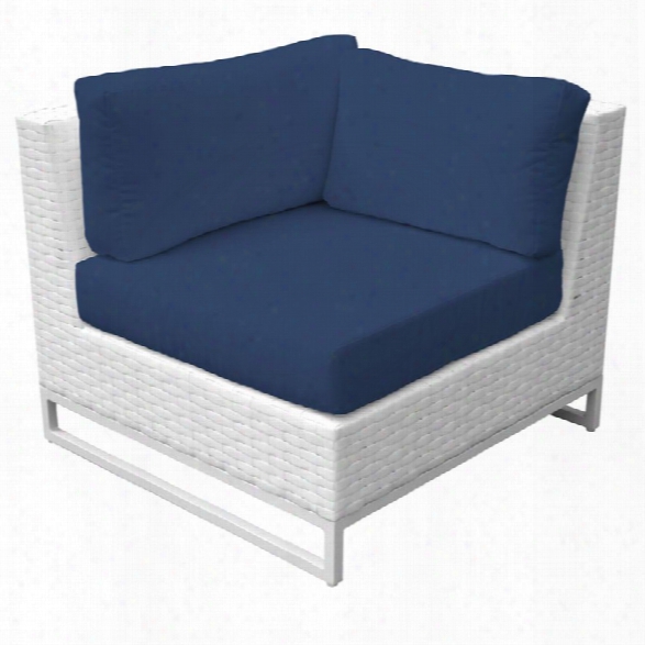 Tkc Miami Corner Patio Chair In Navy (set Of 2)