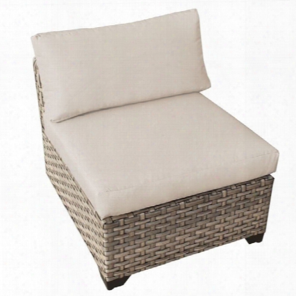 Tkc Monterey Outdoor Wicker Chair In Beige (set Of 2)