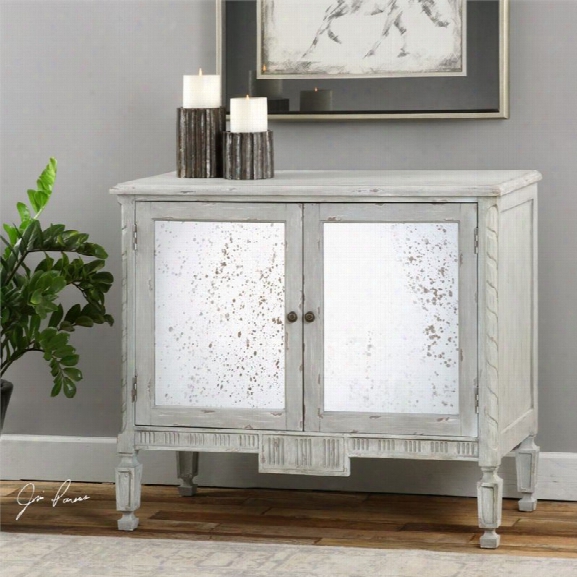 Uttermost Okorie Console Cabinet In Gray