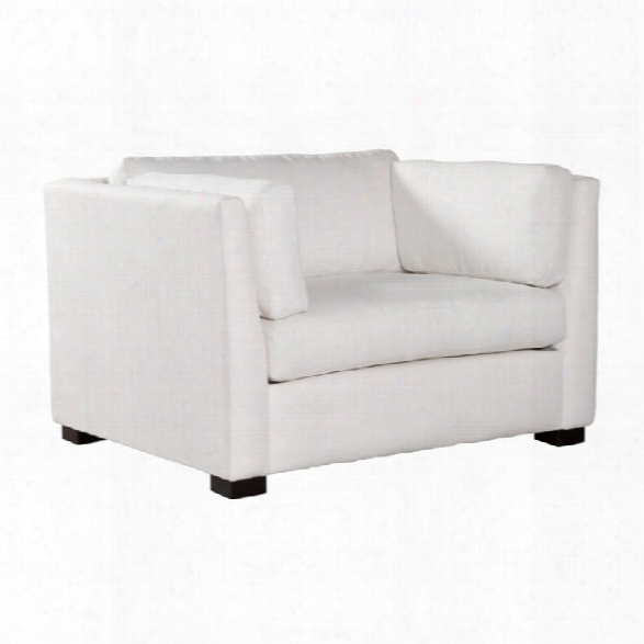 Zuo Monroe Accent Chair In Snow